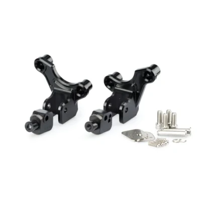 Abbildung von Puig Fussrasten Adapters Set Fahrer 9484N für Honda X Adv 17&#039; 18&#039;, Schwarz