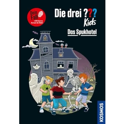 Abbildung von die drei ??? Dein Fall, Das Spukhotel: 1.000 Spuren. Du hast Wahl!