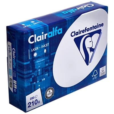 Abbildung von Clairefontaine Clairalfa Kopierpapier DIN A4 210 g/m²