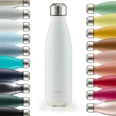 Abbildung von Blumtal Isolierflasche Thermoflasche Charles auslaufsiche Isolierflasche, BPA frei, stundenlange Isolation von Warm und Kaltgetränken