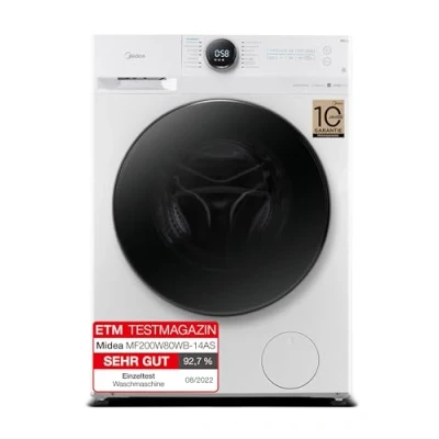Abbildung von Midea Waschmaschine MF200W80WB 14AS