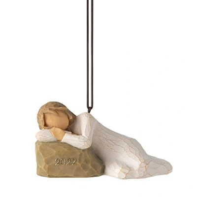 Abbildung von Willow Tree 2022 Ornament, Skulptur, handbemalte Figur