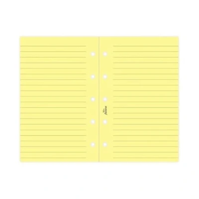 Abbildung von Filofax 513010 Mini Linien Notizpapier, gelb