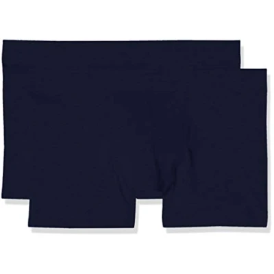 Abbildung von LVB Boxer Stretch Baumwolle Bi pack Herren x2 , Blau 5/L
