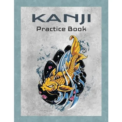 Abbildung von Kanji Practice Paper: Kanji, Kana, Katakana, Hiragana Handwriting Notebook on Genkouyoushi Paper