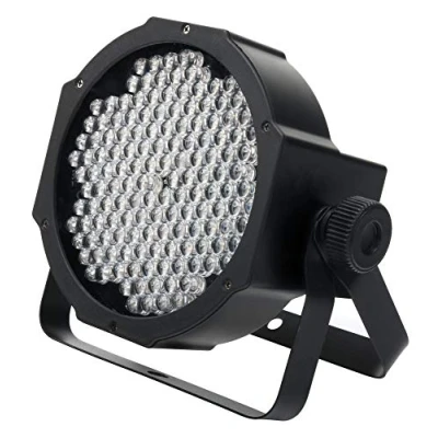 Abbildung von Showlite FLP 144W Flatline Panel LED Scheinwerfer (PAR Strahler, Discolicht, Bühnenbeleuchtung, Lampe, 144 LED/RGBW mixing, Anschlüsse: DMX In/Out, 6 Modi)