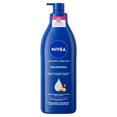 Abbildung von 6er Pack Nivea Body Milk Pump Pflegende Nourissant 5 in1 Pflege 400ml