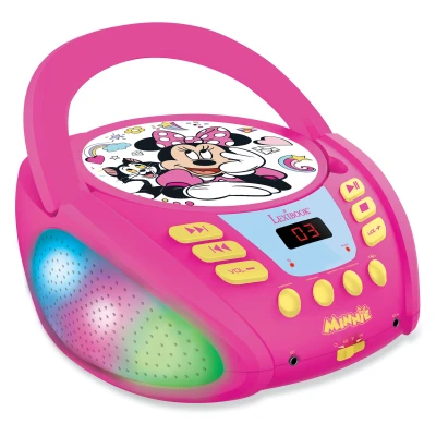 Abbildung von Lexibook Leuchtender Bluetooth CD Player Minnie Maus