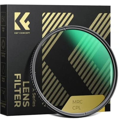 Abbildung von K&amp;F Concept Nano X Serie Polfilter 86mm CPL Filter Polarisationsfilter MRC mit 28x vergütet