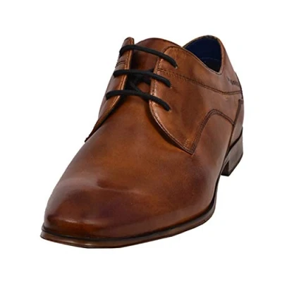 Abbildung von bugatti BusinessSchnürer, Herren, Größe: 43, Cognac Schuhe