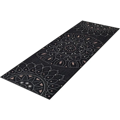 Abbildung von wash+dry by Kleen Tex Läufer &quot;Purnima&quot;, rechteckig, Schmutzfangläufer, Mandala Motiv, rutschhemmend, waschbar