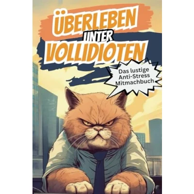 Abbildung von Überleben unter Vollidioten: Das ultimativ lustige Mitmachbuch zum Abreagieren Ein herrliches Geschenk für genervte Freunde, Familienmitglieder und Arbeitskollegen