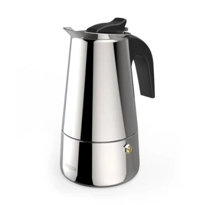 Abbildung von xavax® 4 Tassen Espressokocher silber/schwarz