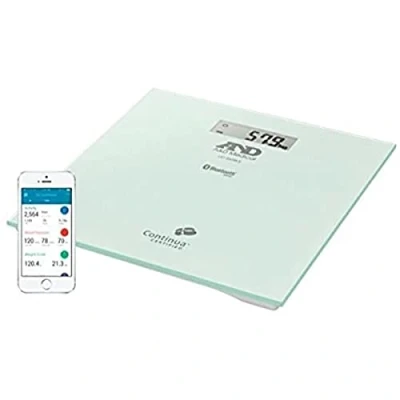Abbildung von A&amp;D Medical UC 352BLE Digital Personenwaagen Bluetooth mit App Smart Waage
