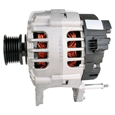 Abbildung von HELLA 8EL 012 427 121 Lichtmaschine 14V 70A VOLKSWAGEN: Transporter 4 Bus, Golf Schrägheck, Kastenwagen, AUDI: A3 Schrägheck
