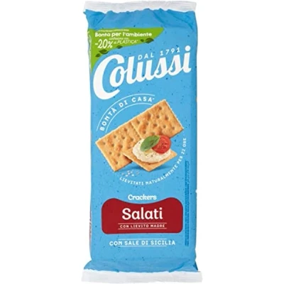 Abbildung von 6x Colussi Crackers salati Salzgebäck gesalzen 500g kekse biscuits salted cookies