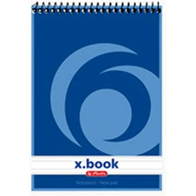 Abbildung von Herlitz 110536 Spiralnotizblock, A5 kariert, 50 Blatt