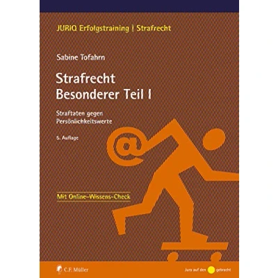 Abbildung von Strafrecht Besonderer Teil I: Straftaten gegen Persönlichkeitswerte (JURIQ Erfolgstraining)