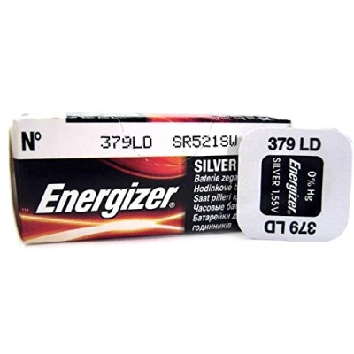 Abbildung von Energizer Knopfzelle Silberoxid 379 (280 59, D379, SB AC, DC, SR521SW, SR63)