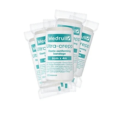 Abbildung von Medrull Mullbinden Set Fixierbinden Groß