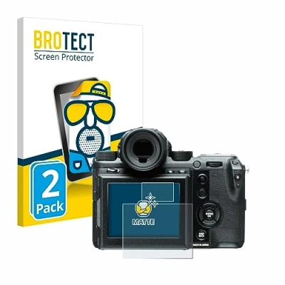Abbildung von BROTECT Entspiegelungs Schutzfolie für Fujifilm GFX50S (2 Stück) Matte Displayschutz Folie, Anti Reflex, Fingerprint