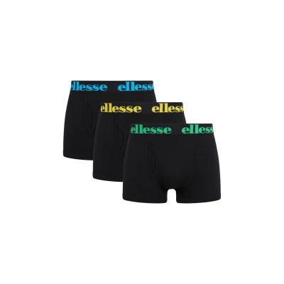 Abbildung von Ellesse HALI Fashion Trunks 3 PACK Panties, Herren, Größe: Small, Black