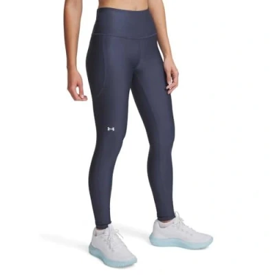 Abbildung von Under Armour TECH Hirise Legging Tights, Damen, Größe: Medium, Downpour gray/white