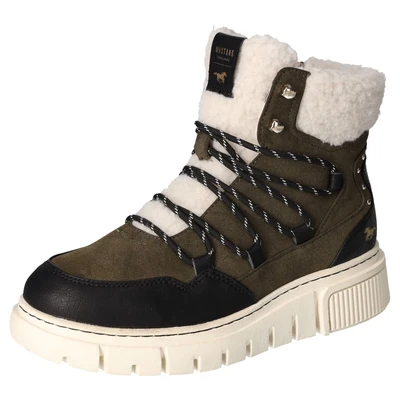 Abbildung von Mustang Shoes Winterboots, Schnürboots, Snowboots mit praktischem Innenreißverschluss