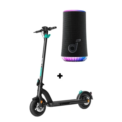 Abbildung von soflow E Scooter SO myTIER + Soundcore Glow Bluetooth Speaker, bis zu 40 km Reichweite