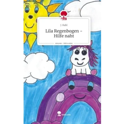 Abbildung von Lila Regenbogen Hilfe naht. Life is a Story story.one: DE