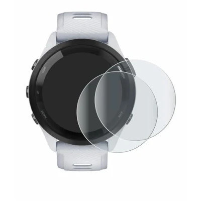 Abbildung von BROTECT Full Cover Schutzfolie Matt für Garmin Forerunner 265 (46 mm) (2 Stück) Screen Displayschutz Folie, 3D Curved, Anti Reflex