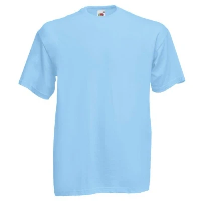 Abbildung von Fruit of the Loom Herren T Shirt, kurzärmlig, Grau, blau, XXL