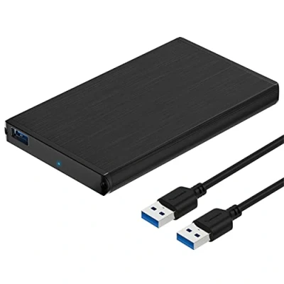 Abbildung von SABRENT Aluminium Festplattengehäuse 2,5 Zoll, SSD HDD SATA zu USB 3.2x1 Gehäuse (EC UK30)