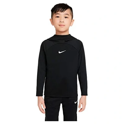 Abbildung von Nike Unisex Kinder Acdpr Kapuzenpullover, Black/Black/White, S
