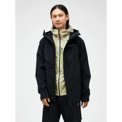 Abbildung von Peak Performance Men Ascent Softshell Jacket Herren Ski jacke Black XL