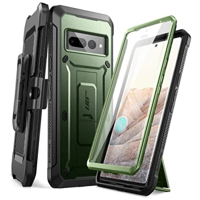 Abbildung von SUPCASE Unicorn Beetle Pro Series Hülle für Google Pixel 7 (2022 Release), Ganzkörper Schutzhülle mit eingebautem Displayschutz (Guldan)