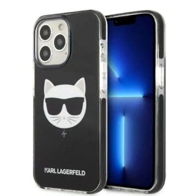Abbildung von Karl Lagerfeld Hartschalen Schutzhülle für Apple iPhone 13 Pro Max, Schwarz