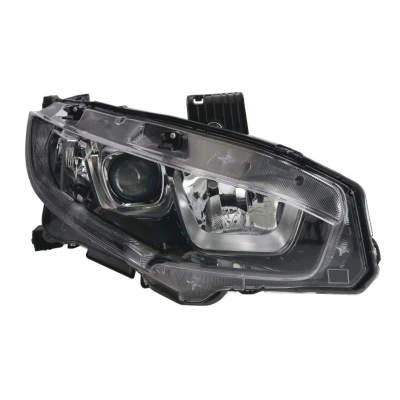 Abbildung von TYC 20 15263 26 2 Scheinwerfer rechts H11/HB3, LED mit Tagfahrlicht für Rechtsverkehr LED, Elektromotor HONDA: CIVIC 10 Stufenheck