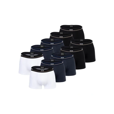 Abbildung von BOSS Boxer Herren Trunks, 10er Pack Essential, Boxershorts