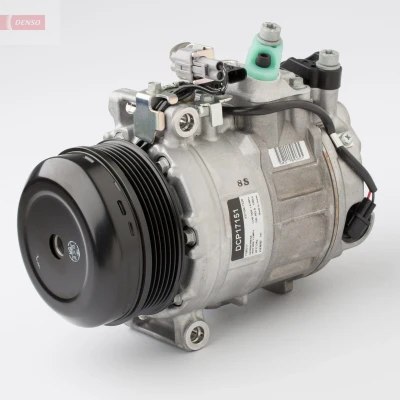 Abbildung von DENSO DCP17151 Kompressor 7SBU17C 12 PAG 46 R 134a mit Magnetkupplung MERCEDES BENZ: Sprinter 3.5 T Kastenwagen, Bus