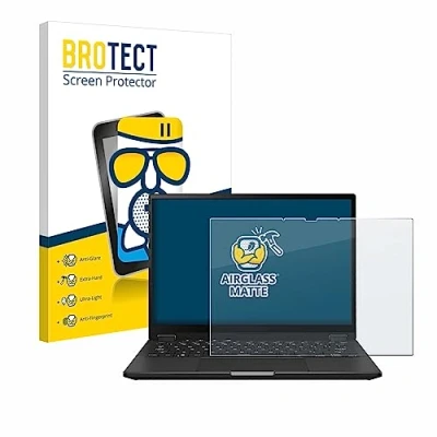 Abbildung von BROTECT Entspiegelungs Schutzglas für ASUS ROG Flow X13 2023 Schutz Folie Panzerfolie Glas Matt [Extrem Kratzfest 9H, Anti Reflex, Fingerprint]