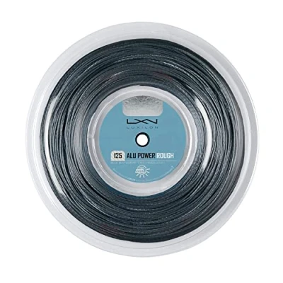 Abbildung von Wilson Luxilon Unisex Tennissaite Alu Power 125 Rough, silber, 220 Meter Rolle, 1,25 mm, WRZ990200