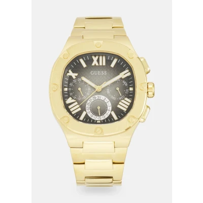 Abbildung von Guess Headline Chronograph goldcoloured, Herren, Größe: One Size, Gold coloured
