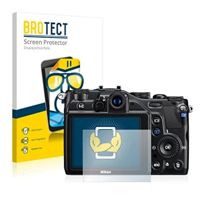 Abbildung von BROTECT (2 Stück Schutzfolie für Nikon Coolpix S7000 Displayschutz Folie Ultra Klar