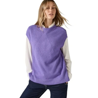 Abbildung von Cecil Strickpullover, Damen, Größe: Large, Lila
