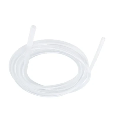 Abbildung von iMeistek Lebensmitteltaugliche Silikonschlauch, 7mm ID x 9mm OD 3 Meter, Flexibler Transparenter Wasser Luftschlauch