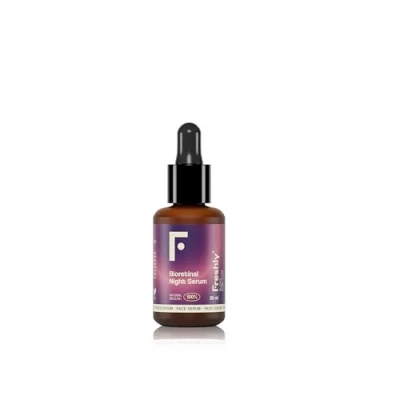 Abbildung von Freshly Cosmetics 100% natürliches Retina Gesichtsserum, reduziert Falten und Aknenarben, Nachtanwendung, 30 ml