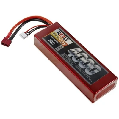 Abbildung von Reely Modellbau Akkupack (LiPo) 11.1 V 4000 mAh Zellen Zahl: 3 20 C Hardcase T Stecksystem