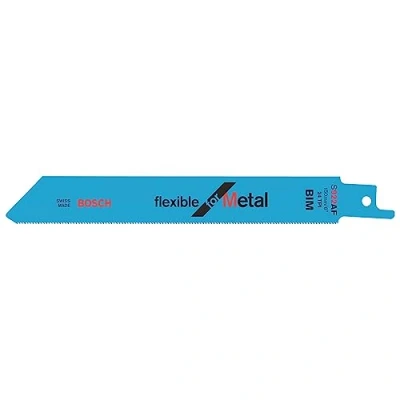 Abbildung von Bosch 2 608 656 036, Säbelsägeblatt, Profil, Metallblech (dünn), Bimetallisch, 1 mm, 10 cm, Stück(e)