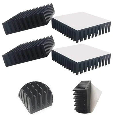Abbildung von CTRICALVER Wärmeleitfähigkeit des Kühlers Wärmeleitung Maßnahmen L40mm X B40mm H11mm 4St